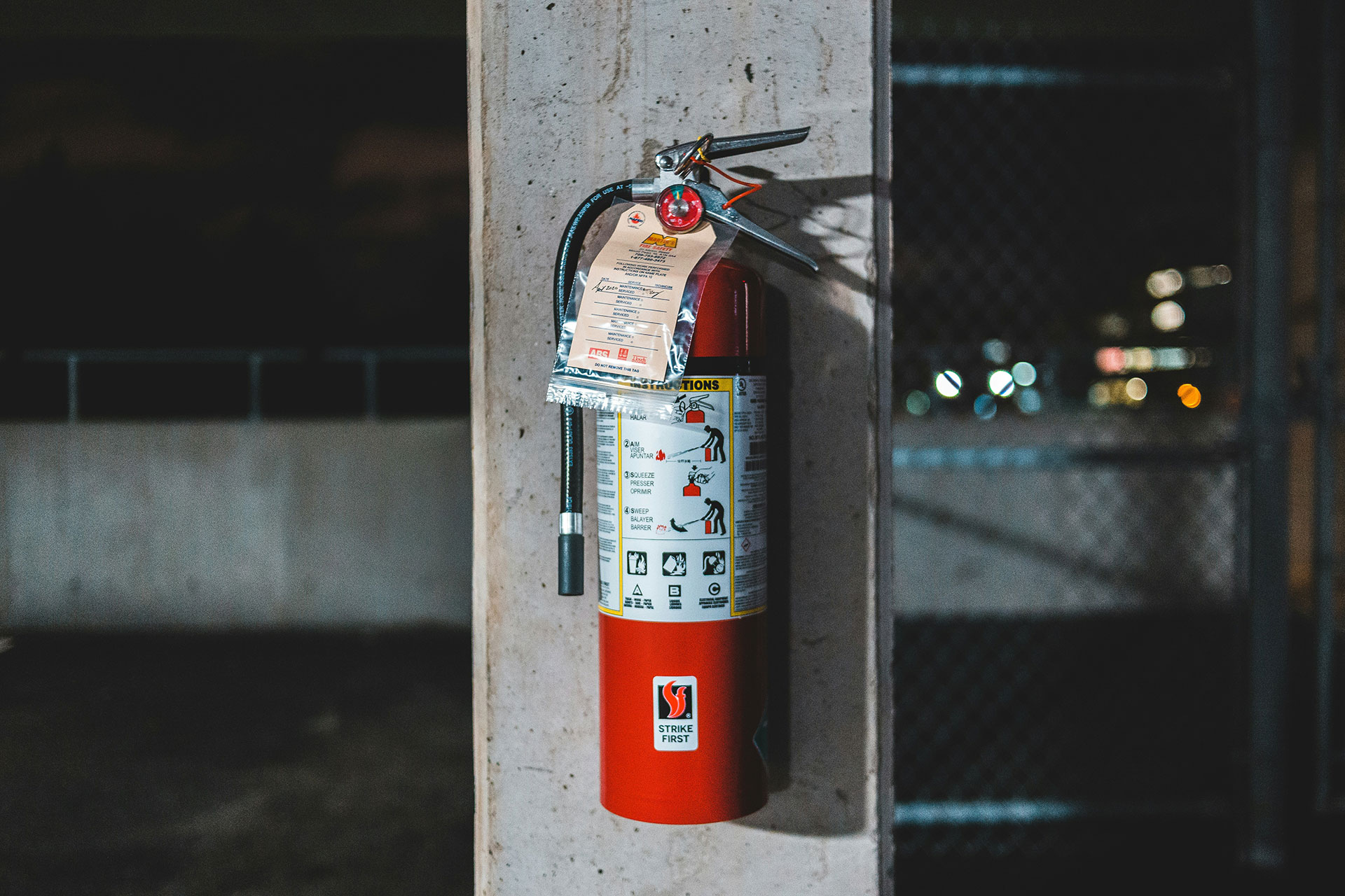 Installation, maintenance, entretien et la vente d'extincteur, Alarme incendie, colonnes sèches, RIA, éclairage de sécurité